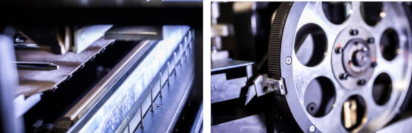 Modules of a bottom seam bags machine