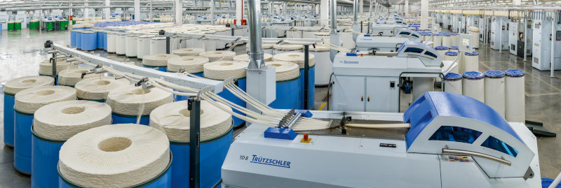 The textile chain – Spinning mill