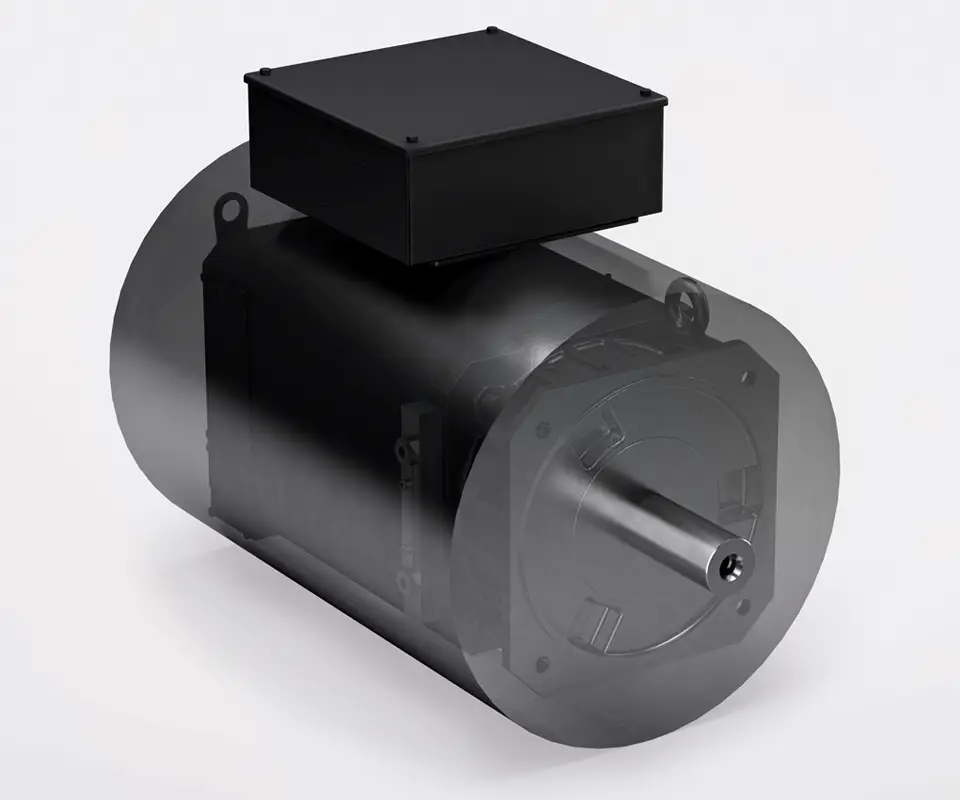 motor in pressure vessel