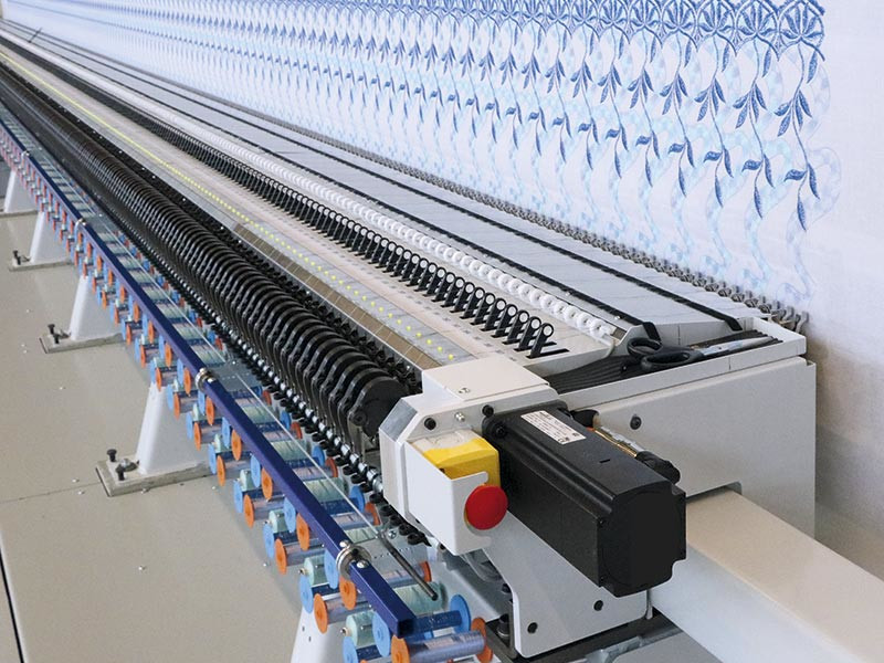 Textilmaschine mit Servomotor