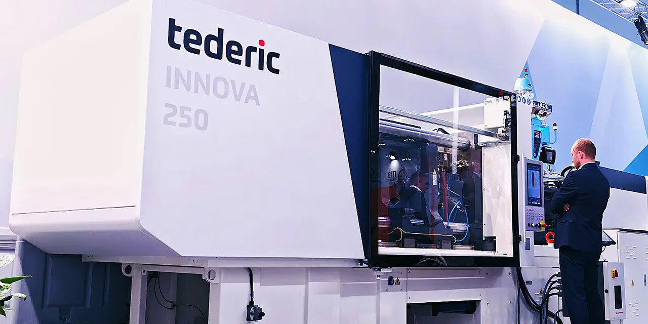 Tederic 的 INNOVA 250 凭借其高性能的注塑速度而令人印象深刻