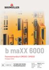 封面图片 Technical documentation b maXX 5000 / 6000 Parameterhandbuch